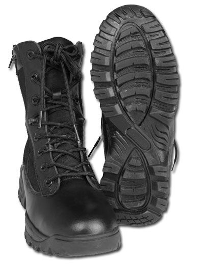 Ботинки Sturm Mil-Tec тактические, 2 молнии, черные 12822202-012 фото