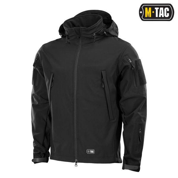 Куртка M-TAC SoftShell (Black) 20201002-3XL фото