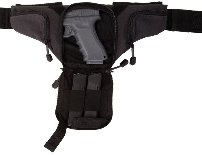 Cумка для скрытого ношения пистолета 5.11 Select Carry Pistol Pouch (Black/Charcoal) 58604 фото