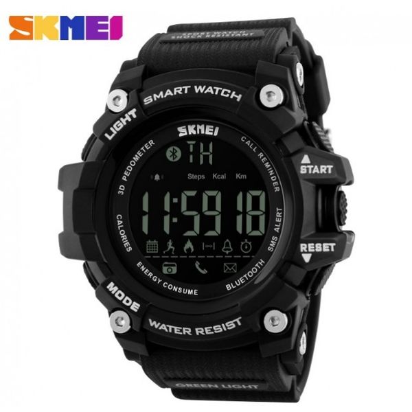 Часы Skmei 1227 Army Black(smart) 1227BK фото