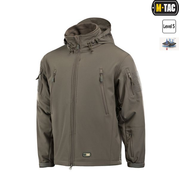 Куртка M-TAC SoftShell с флисовой подстежкой (Olive) 20501001-XXL фото