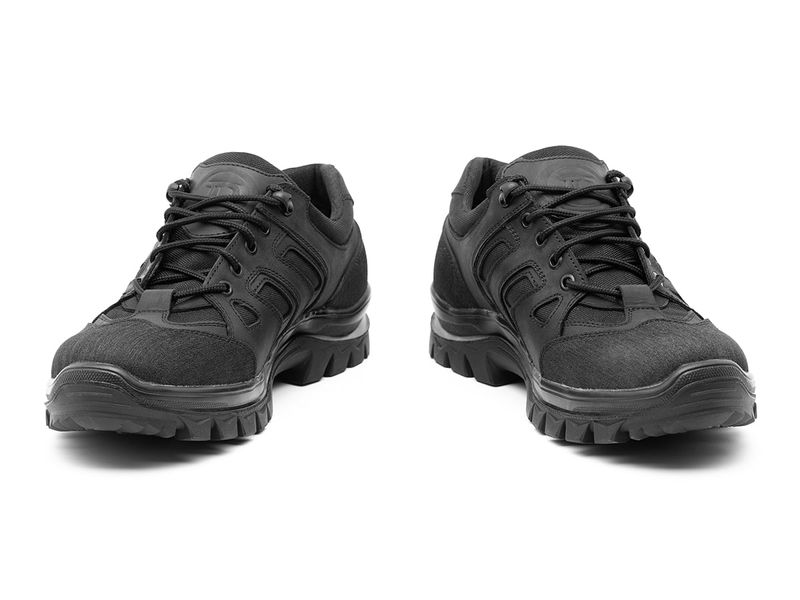 Кросівки TEDA Модель10 демісезонні шкіра+тканина, чорні TEDA-10BLACK-45 фото