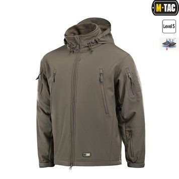 Куртка M-TAC SoftShell з флісовою підстібкою (Olive) 20501001-XS фото