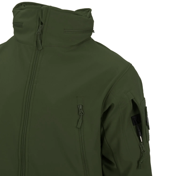 Куртка Helikon-TEX GUNFIGHTER - SHARK SKIN WINDBLOCKER (Taiga Green) H2317-09-2XLR фото