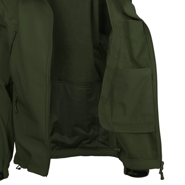 Куртка Helikon-TEX GUNFIGHTER - SHARK SKIN WINDBLOCKER (Taiga Green) H2317-09-2XLR фото