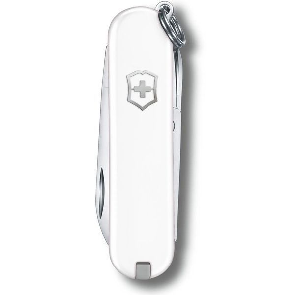 Ніж Victorinox Classic SD Colors Falling Snow 58мм,7функцій,білий Vx06223.7G фото