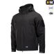 Куртка M-TAC SoftShell с флисовой подстежкой (Black) 20501002-3XL фото