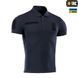 Футболка-поло M-TAC, тактична 65/35, Dark Navy Blue 80014015-XS фото 3