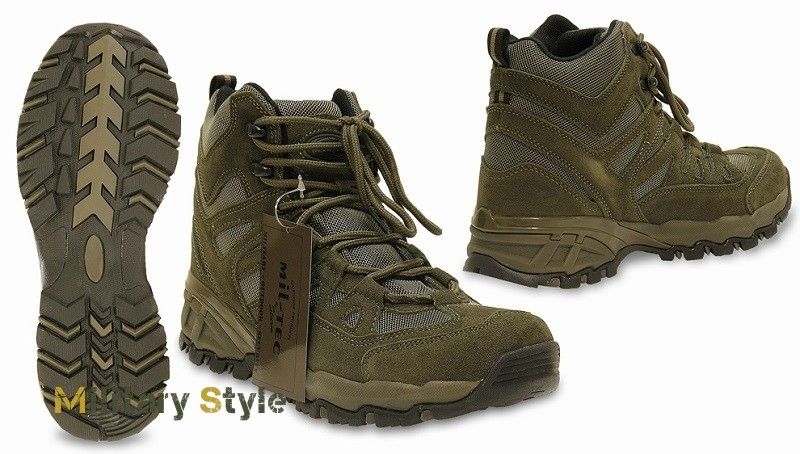 Ботинки Sturm Mil-tec Trooper 5 (Olive, олива) 12824001-008 фото
