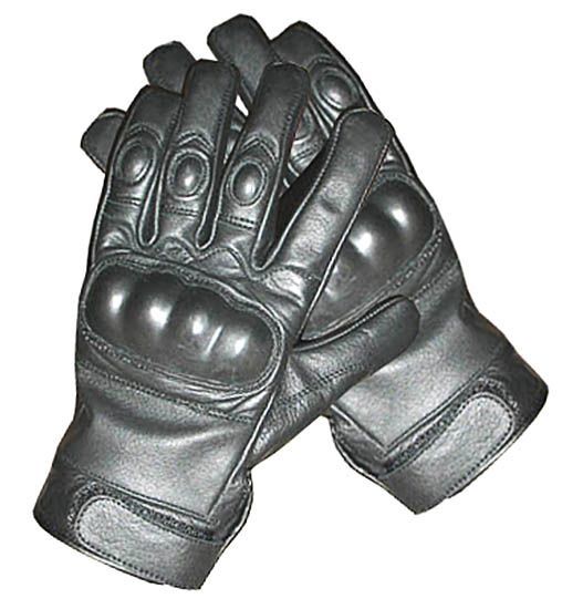 Перчатки Mil-Tec кожаные тактические (Black) 12504102-903 фото