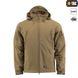 Куртка M-TAC SoftShell с флісовою підкладкою (Coyote Tan) (L) 20501003-L фото 2