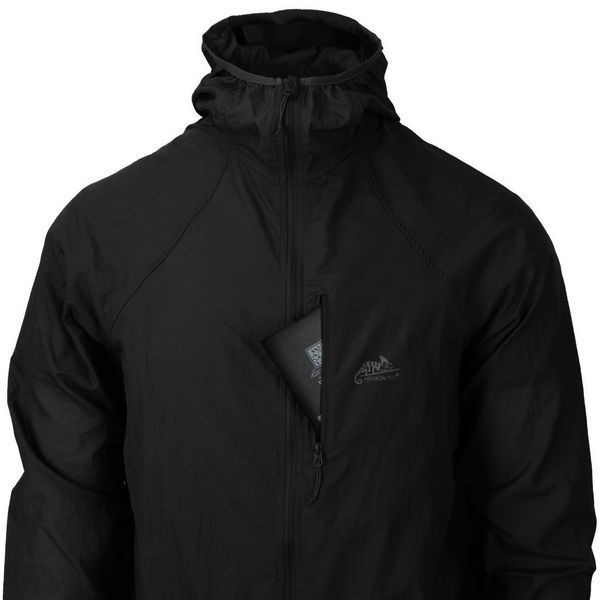 Куртка Helikon-Tex TRAMONTANE Wind Jacket Nylon (Black) H2381-01-2XL/R фото