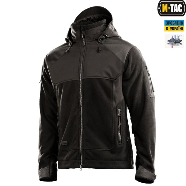 Куртка M-TAC Norman Windblock Fleece (Black) 20027002-XL фото
