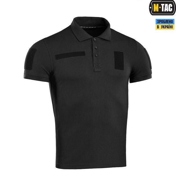 Футболка-поло M-TAC, тактична 65/35, Black 80014002-XS фото