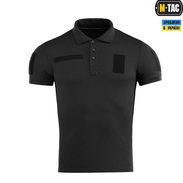 Футболка-поло M-TAC, тактична 65/35, Black 80014002-XS фото