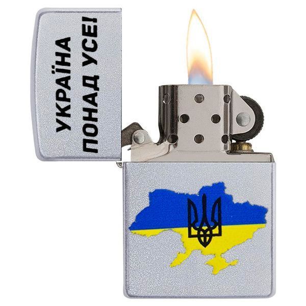 Зажигалка ZIPPO Україна 205U фото