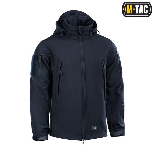 Куртка SoftShell M-TAC (Dark Navy Blue) 20201015-XS фото