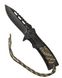 Нож Mil-Tec складной с камуфляжным паракордовым шнуром и огнивом 15318410 фото 1
