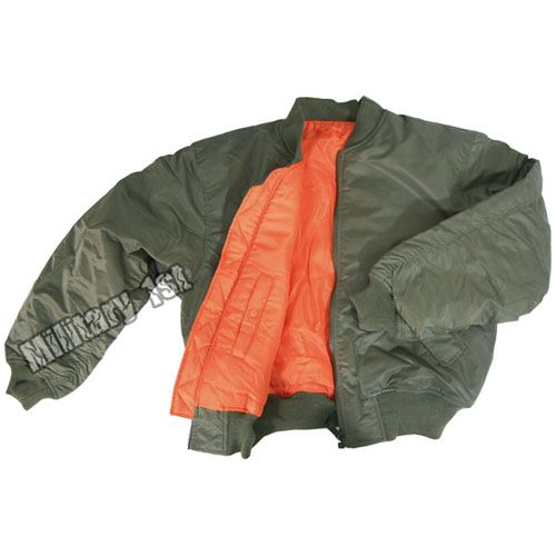 Куртка лётная MA1 США, olive 10401001-907 фото