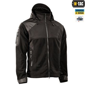 Куртка M-TAC Norman Windblock Fleece (Black) 20027002-S фото