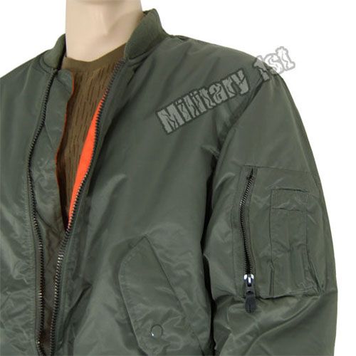Куртка лётная MA1 США, olive 10401001-906 фото