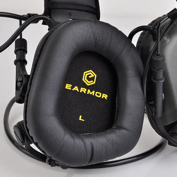 Активні стрілкові тактичні навушники Opsmen Earmor M31 Хакі 12599 фото