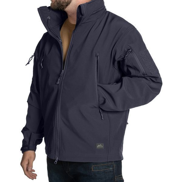 Куртка Helikon-TEX GUNFIGHTER - SHARK SKIN WINDBLOCKER (Navy Blue) H2317-37-M/R фото