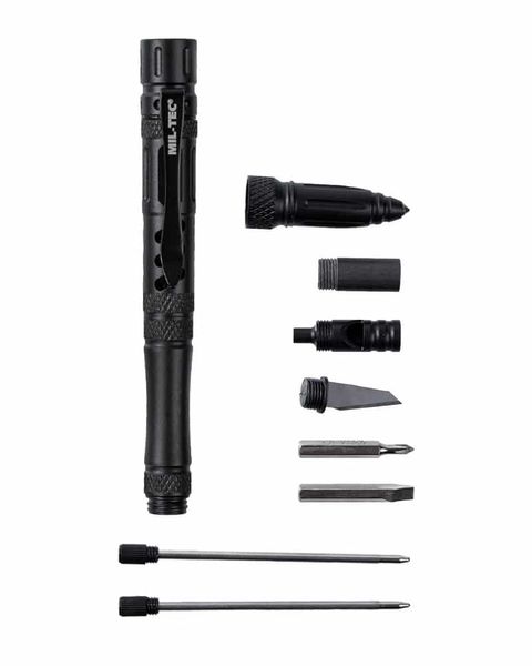 Ручка Sturm Mil-Tec, тактична, мультифункциональна, чорна 15990200 фото