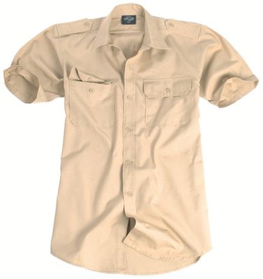 Рубашка с коротким рукавом Rip-Stop, khaki 10934004-904 фото