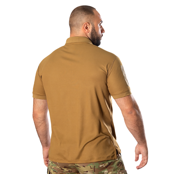Поло CAMO-TEC Army ID 2.0 CoolPass Pique LT Койот Camo-9000-XL фото
