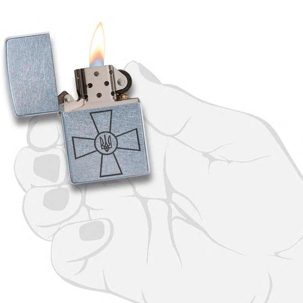 Зажигалка Zippo "Збройні Сили України" 207ЗСУ фото