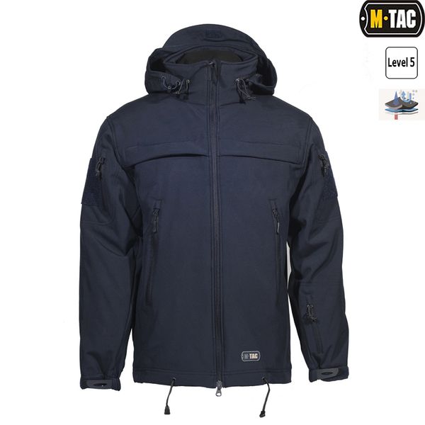 Куртка M-TAC SoftShell Police (Navy Blue) 20203015-XXL фото