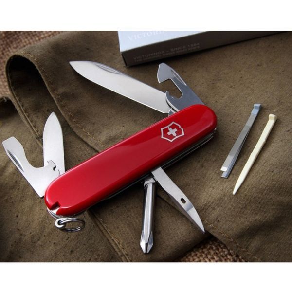 Ніж Victorinox Tinker 91мм, 12 функцій, червоний Vx14603 фото
