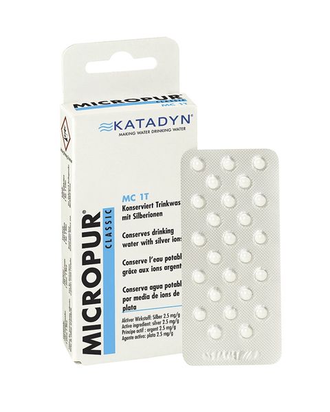 Таблетки для очистки воды KATADYN® Micropur Clasic MC 1T (4X25) 14570200 фото