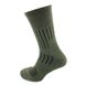 Трекинговые носки, длинные, с термозонами, зимние (Оливковые) 0113-39-42 фото 1