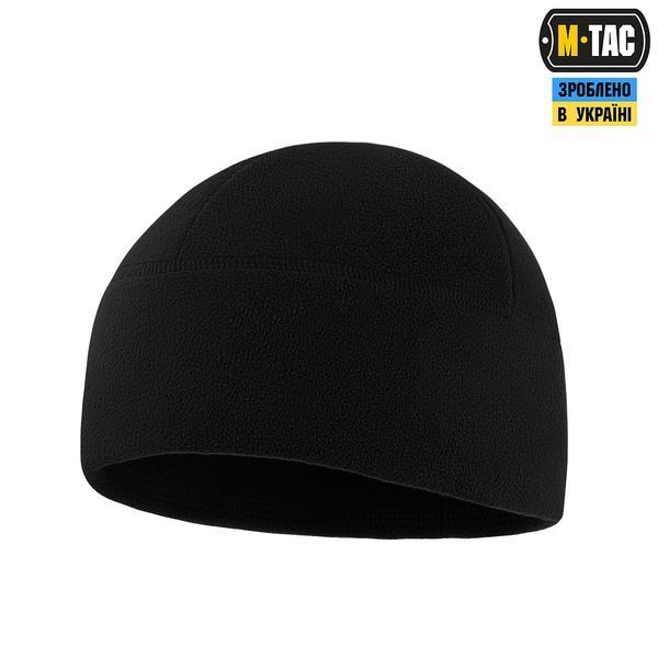 Шапка M-Tac Watch Cap Elite фліс, 320г/м2, із Slimtex, Black 40028002-S фото
