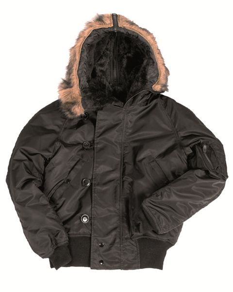 Куртка летная N2B США (Аляска), black 10410002-907 фото