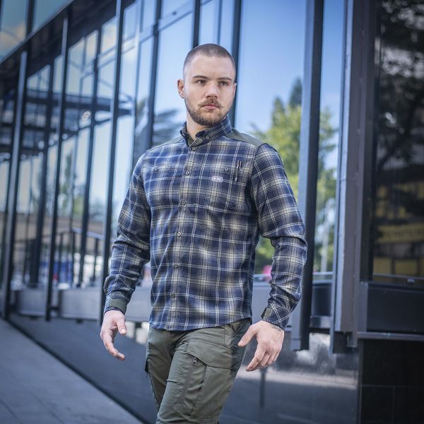 Сорочка M-Tac Redneck Shitr Olive/Navy Blue 20072001-S/R фото