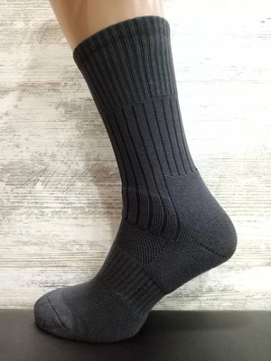 Трекинговые носки, длинные, с термозонами, зимние (черные) 0113Btrend-39-42 фото