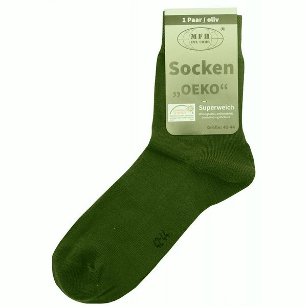 Шкарпетки Max Fuchs "OEKO", оливкові 13215B-39-41 фото