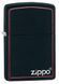 Зажигалка Zippo Black Matte with zippo border 218ZB фото 1