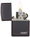 Зажигалка Zippo Black Matte with zippo border 218ZB фото 2