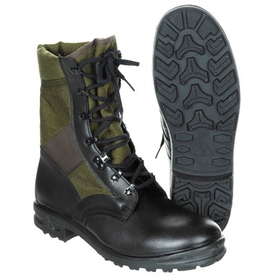 Ботинки BW тропические (армейские), черные 618158-45 фото