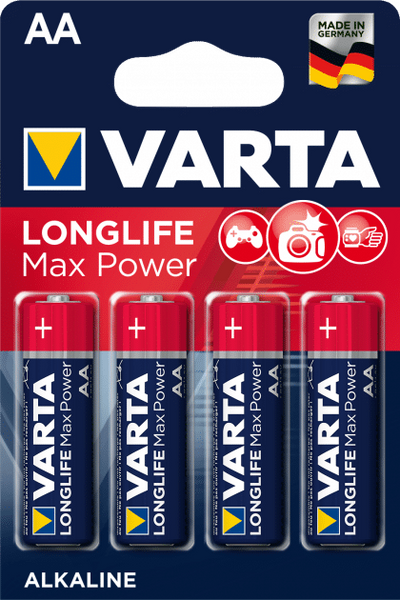 Батарейка VARTA Longlife MAX Power AA VARTAMAXPowerAA фото