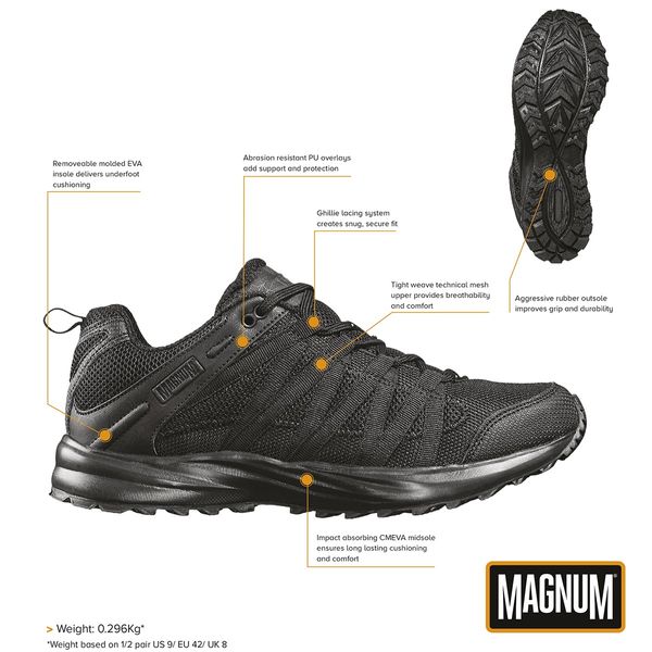 Кросівки Magnum Storm Trail Lite, Чорні 291032-44р. фото