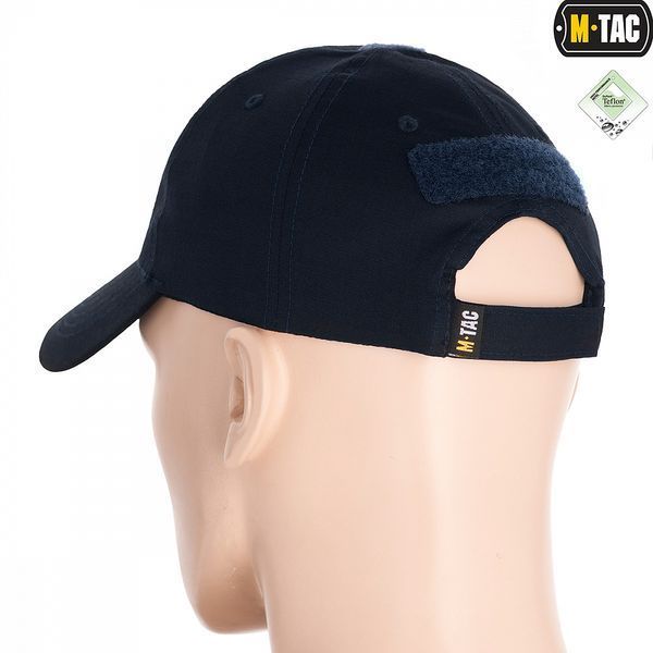 Бейсболка M-TAC з липучкой Flex рип-стоп Dark Navy Blue  40534015-L/XL фото