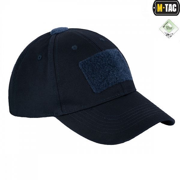 Бейсболка M-TAC з липучкой Flex рип-стоп Dark Navy Blue  40534015-L/XL фото