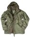 Куртка непромокаемая с флисовой подстёжкой Mil-Tec (Olive) 10615001-903 фото