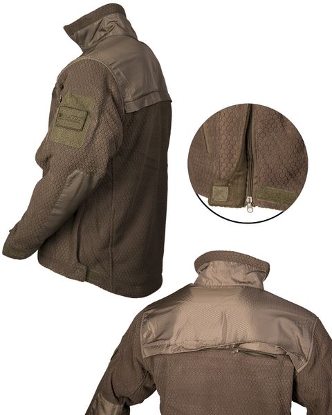 Куртка флисовая Elite Fleece Jacke HEXTAC® (Black) (XS) 10855102-901 фото