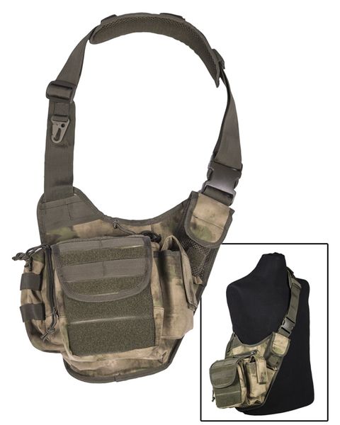 Сумка Sturm Mil-Tec Side Bag, мультифункціональна, A-Tacs 13726559 фото